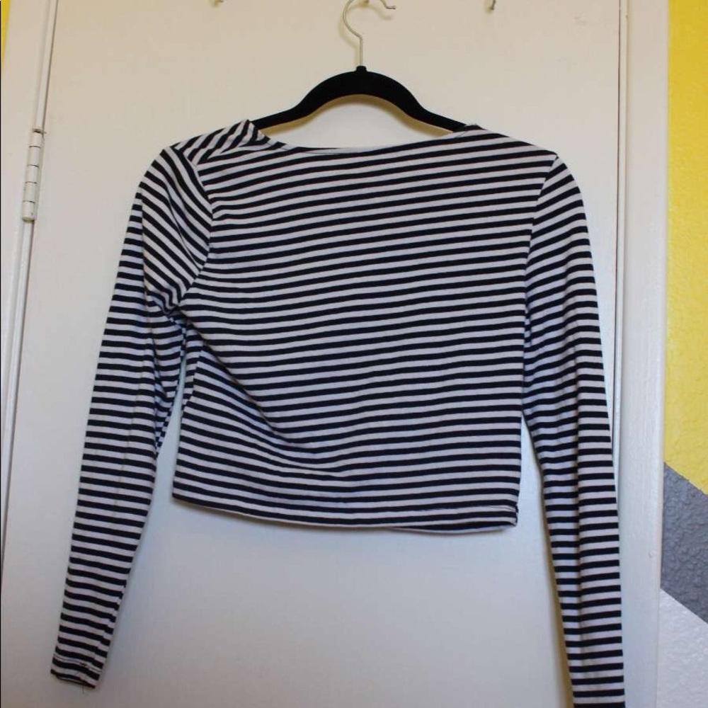 Stripped crop top